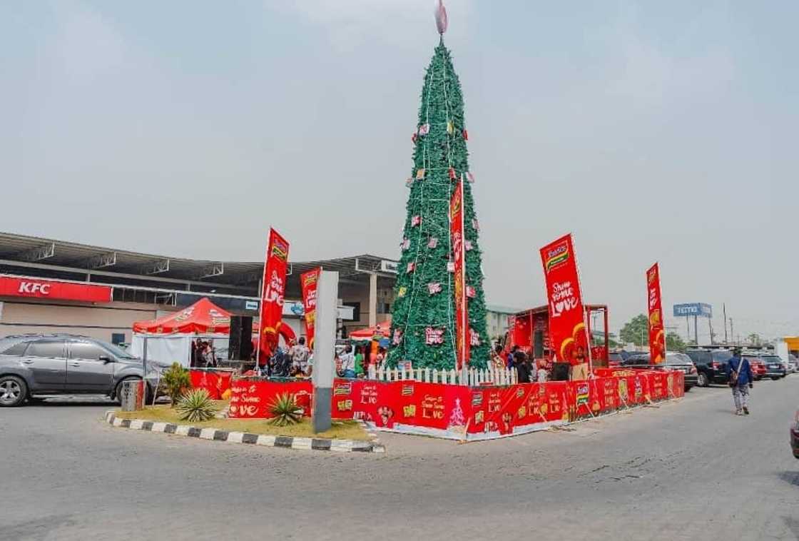 Families enjoy a 10-day festive season experience under Indomie’s tallest Christmas tree