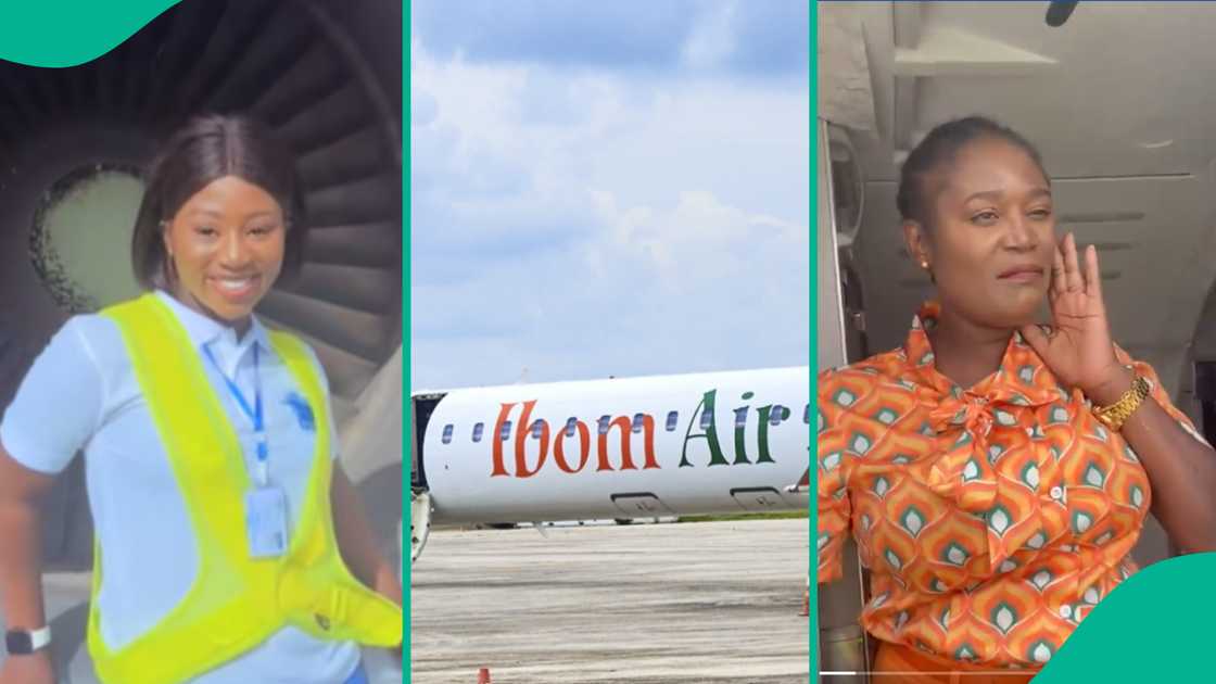 Lady shares her opinion about being an air hostess while reacting to Ibom Air saga