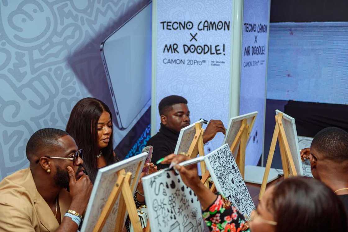 Tech Meets Art as Camon 20 Doodle Launch with Android Takes Lagos by Storm Tech Meets Art as Camon 20 Doodle Launch with Android Takes Lagos by Storm