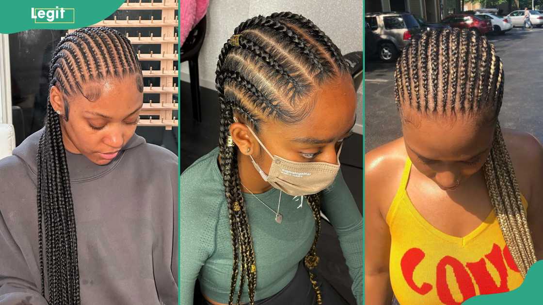 Straight back cornrows ideas. Straight back cornrows ideas.
