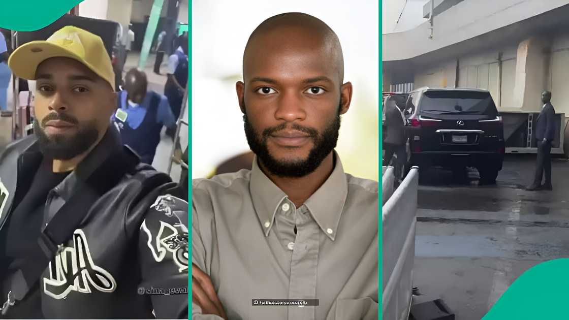 A video showing Anthony Joshua’s strength coach, Sina Evolve, and his friend Latif arriving in Nigeria went viral, with many reacting emotionally online following their tragic car accident.