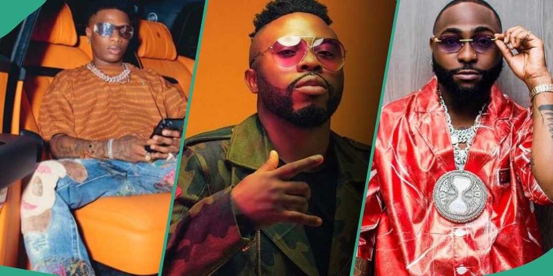 Samklef praises Wizkid over Davido. Samklef praises Wizkid over Davido.