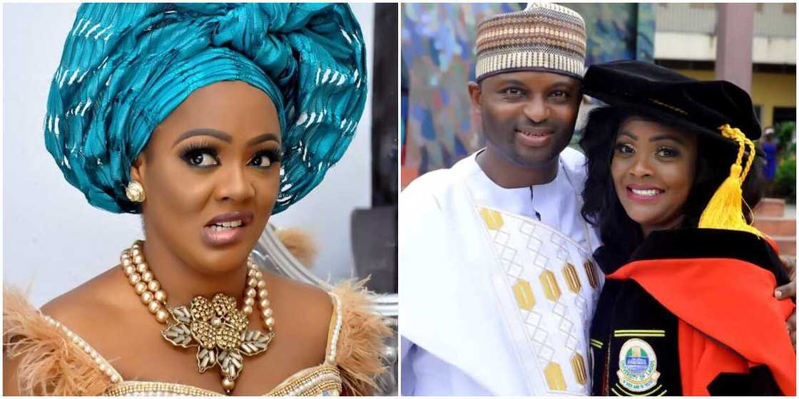 Helen Paul and her husband Helen Paul and her husband
