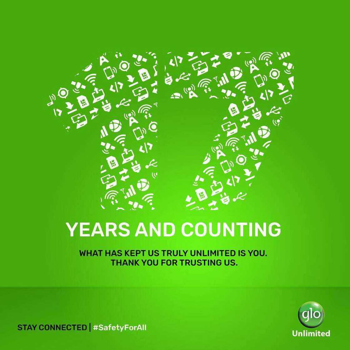 9 quick facts about Glo as it celebrates 17th anniversary 9 quick facts about Glo as it celebrates 17th anniversary