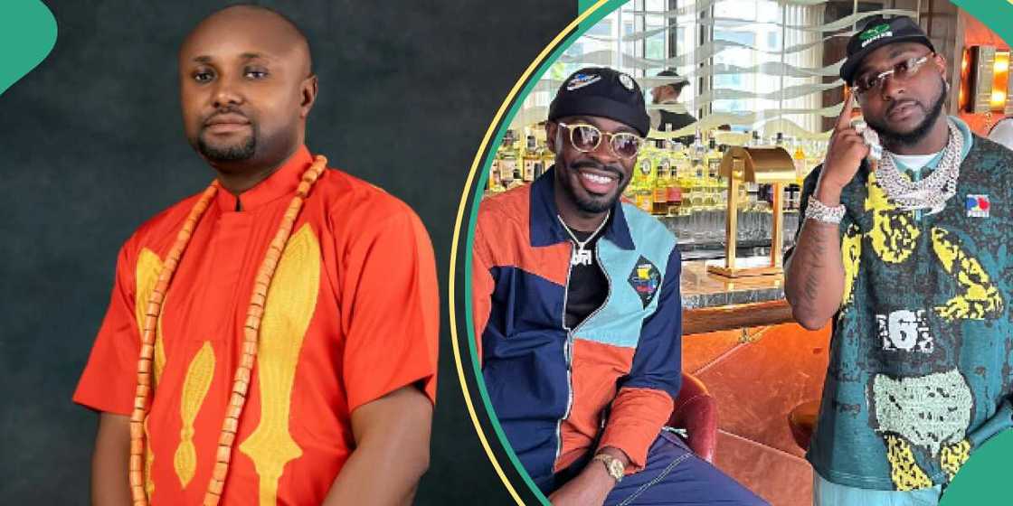 Isreal DMW reportedly fights with Davido's lawyer in public. Isreal DMW reportedly fights with Davido's lawyer in public.