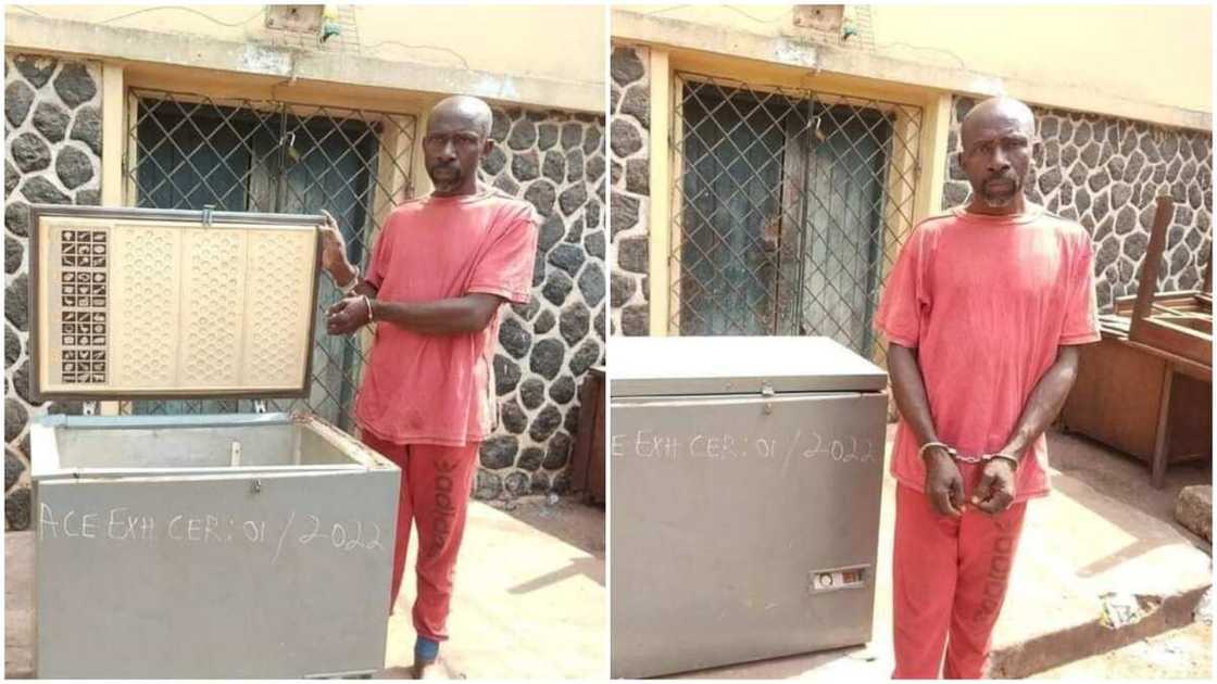 Ifeanyi Amadikwa: Father Kills 3 Children, Dumps Bodies Inside Deep Freezer in Enugu Ifeanyi Amadikwa: Father Kills 3 Children, Dumps Bodies Inside Deep Freezer in Enugu