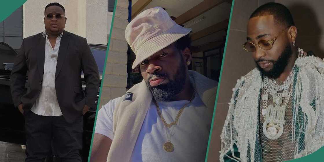 Davido replies as Cubana Chiefpriest says singer only talks to winners Davido replies as Cubana Chiefpriest says singer only talks to winners