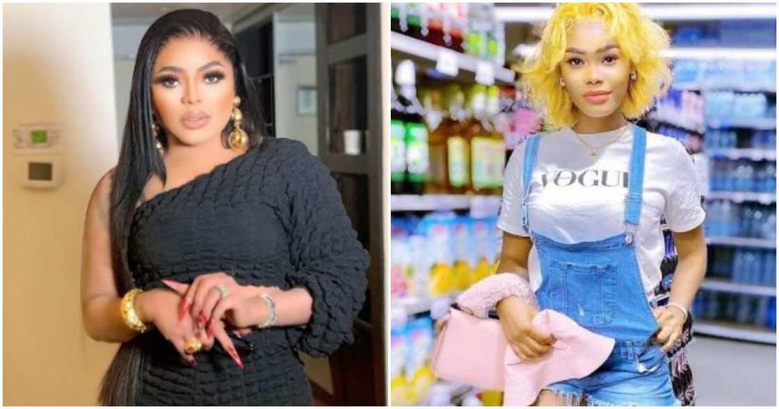 Crossdresser Bobrisky and ex-PA Oye Crossdresser Bobrisky and ex-PA Oye