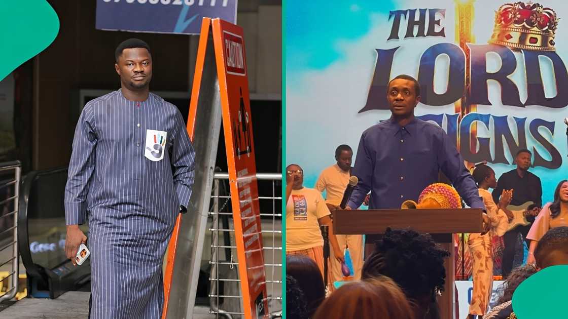 Nathaniel Bassey leads special hymn during Hallelujah Challenge.