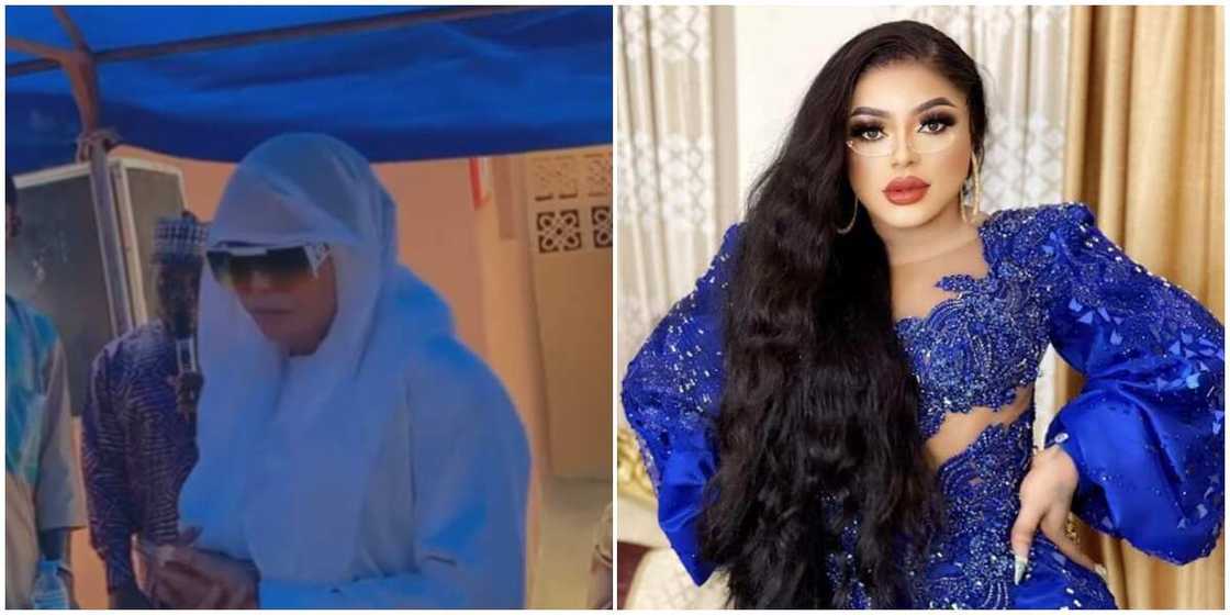 Bobrisky holds 8th day prayer for late dad, Bobrisky, Bobrisky