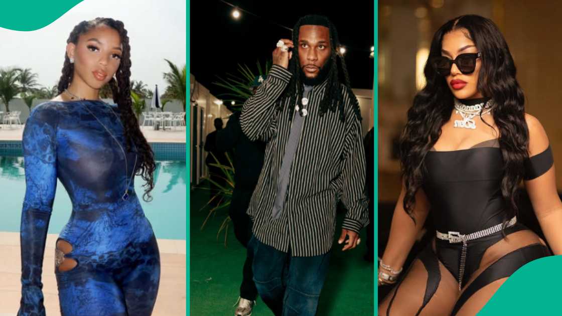 Burna Boy: Throwback video of Chloe Bailey and Stefflon Don dancing.