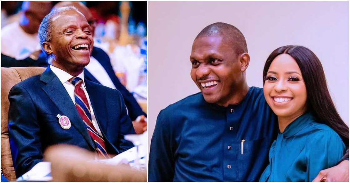 Diyar Osinbajo ta haihu, ya samu jikansa na farko a duniya