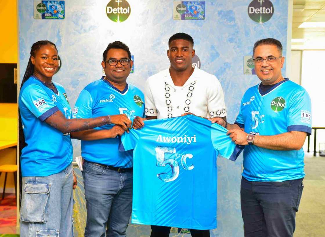 Dettol Cool unveils Taiwo Awoniyi as brand ambassador Dettol Cool unveils Taiwo Awoniyi as brand ambassador