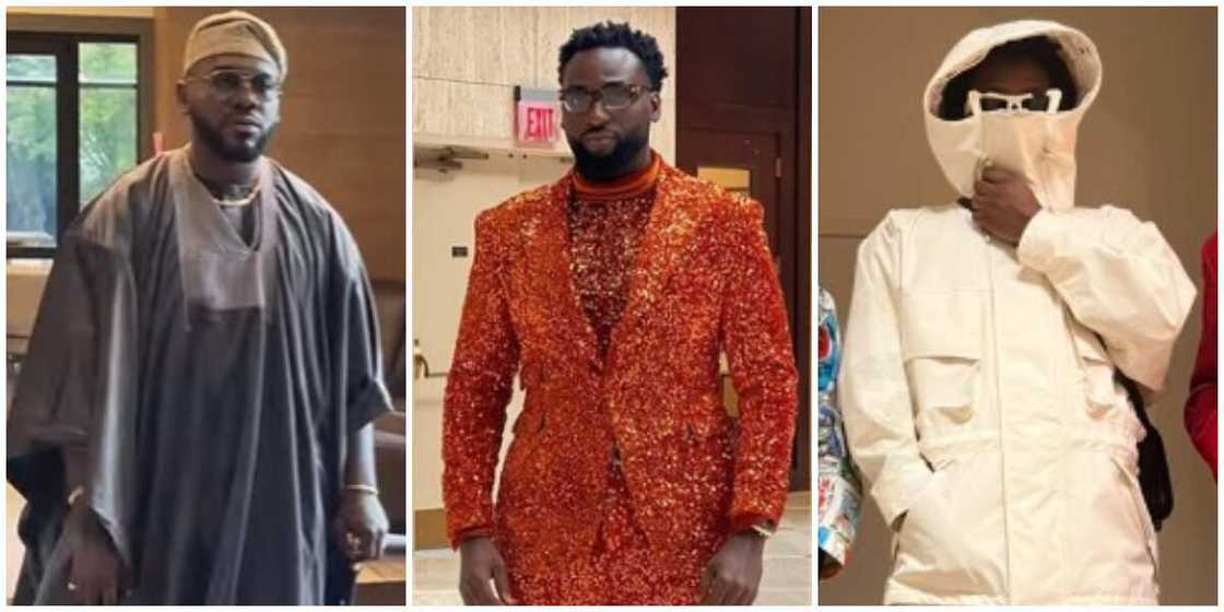 Nigerian celebrities at the 15th Headies.