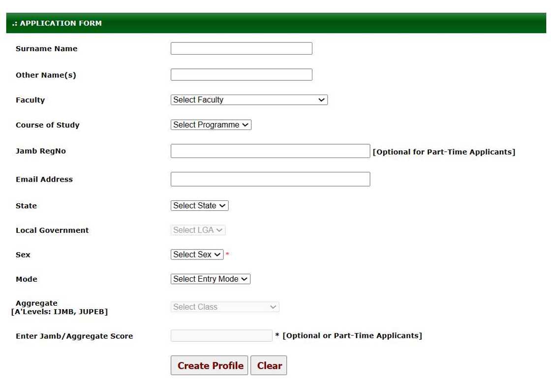 FUOYE admission portal FUOYE admission portal
