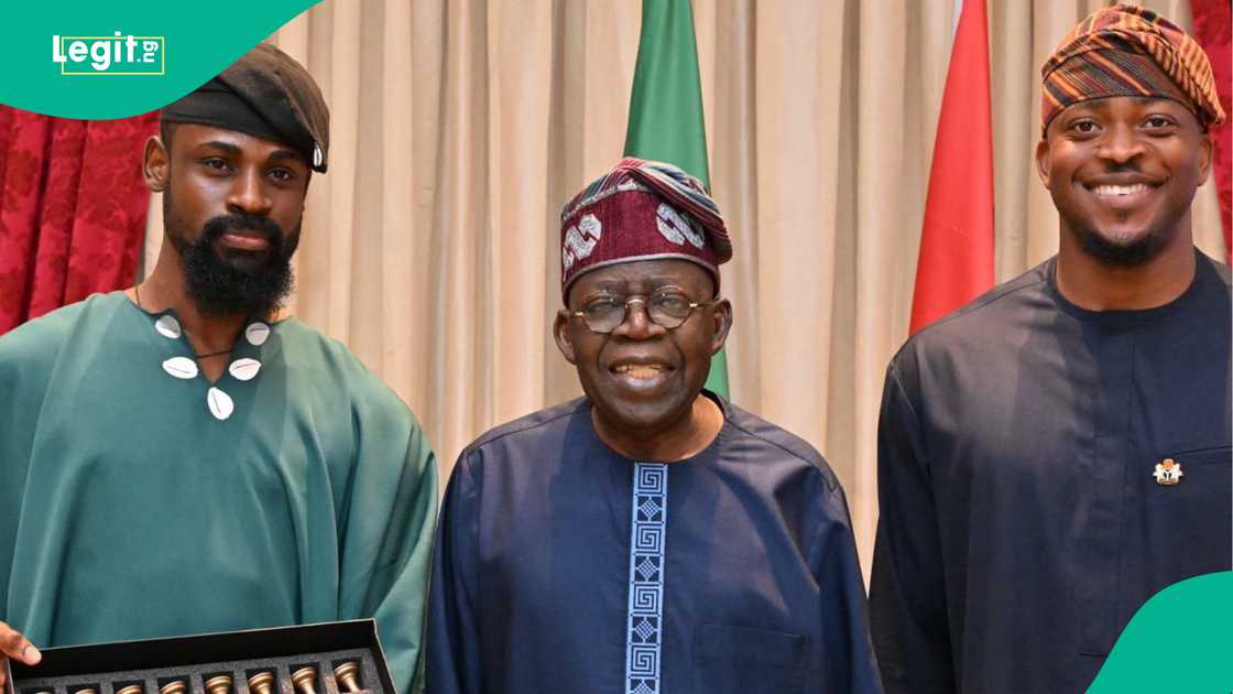 Tunde Onakoya shares images after visiting President Bola Tinubu. Tunde Onakoya shares images after visiting President Bola Tinubu.