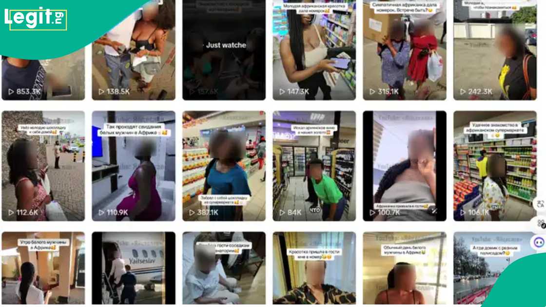 A Russian man named Yaytseslav trends as he shares videos of his private encounters with women in Ghana. A Russian man named Yaytseslav trends as he shares videos of his private encounters with women in Ghana.