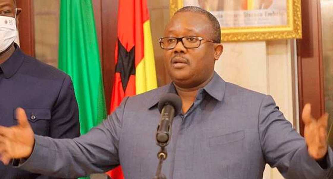 Shugaba Umaro Sissoco Embalo na Guinea Bissau. Shugaba Umaro Sissoco Embalo na Guinea Bissau.