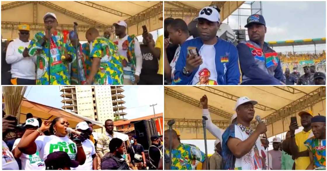 MC Oluomo, APC, Eniola Badmus, Jide Kosoko MC Oluomo, APC, Eniola Badmus, Jide Kosoko