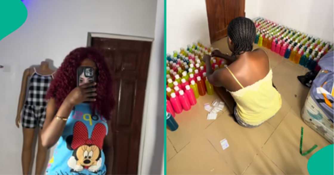 Lady shares moment she reunited with her family after three years overseas. Lady shares moment she reunited with her family after three years overseas.