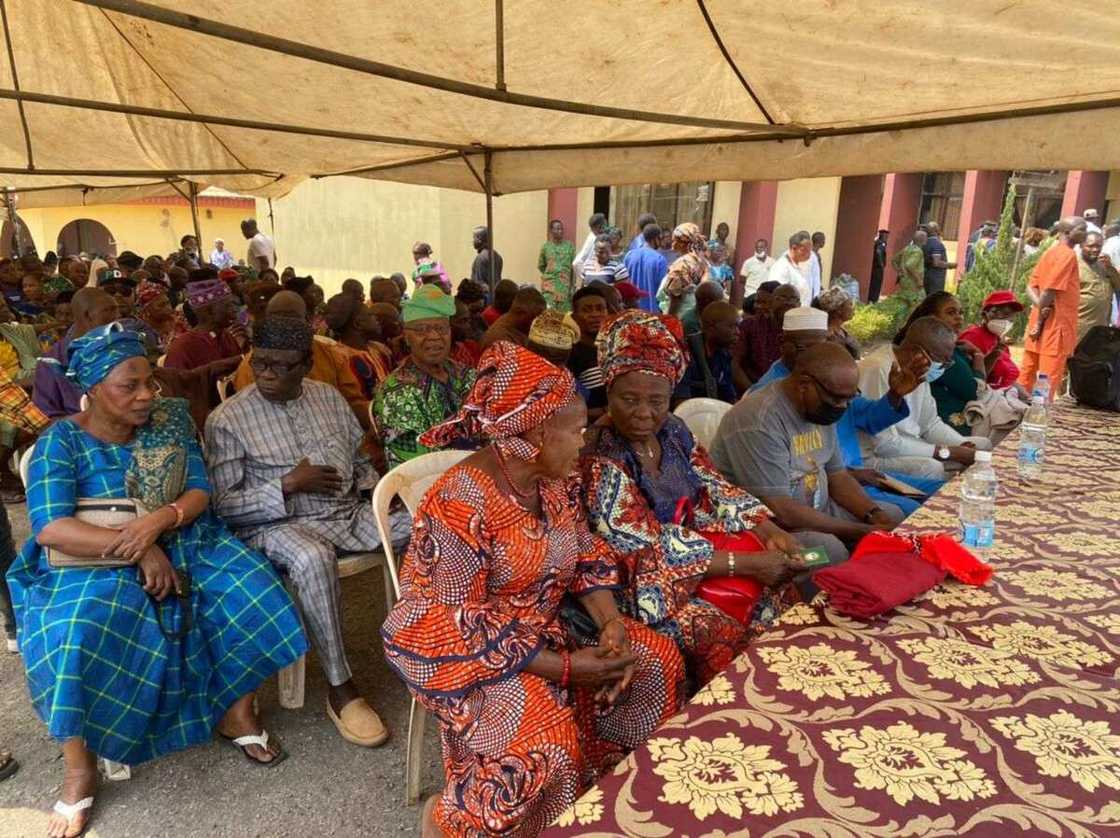 Delegates waiting to get accredited. Delegates waiting to get accredited.