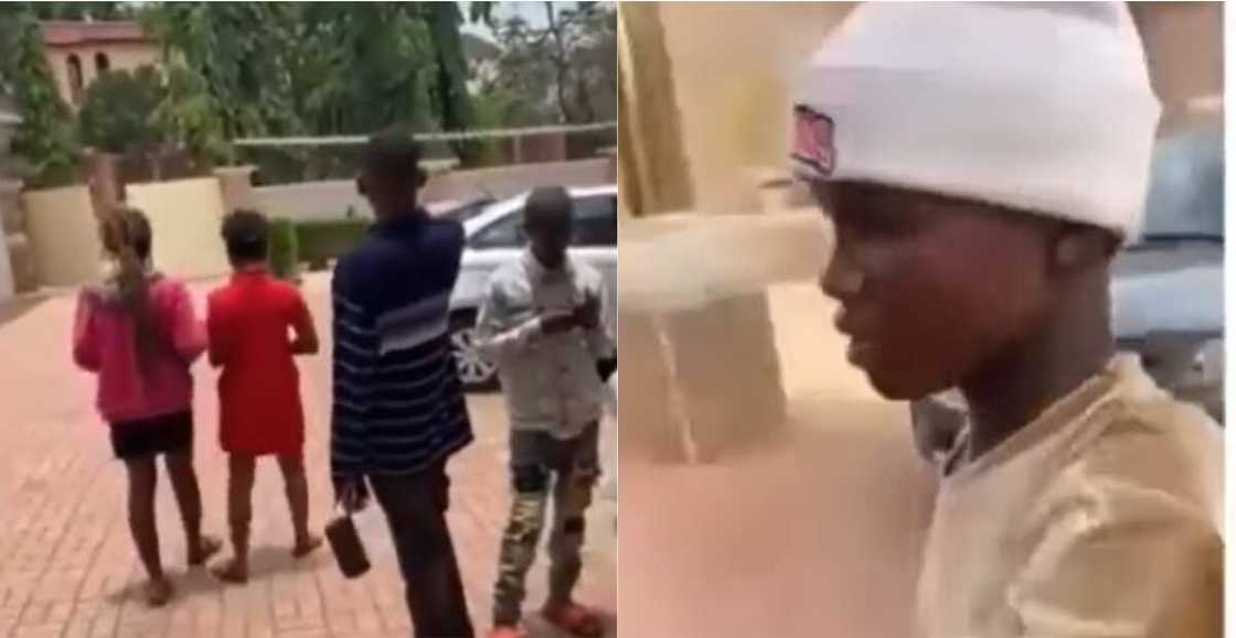 Twosome? Video of 15-Year-Old Boy Trying To Lodge Two Young Girls in a Hotel Stirs Reaction Twosome? Video of 15-Year-Old Boy Trying To Lodge Two Young Girls in a Hotel Stirs Reaction