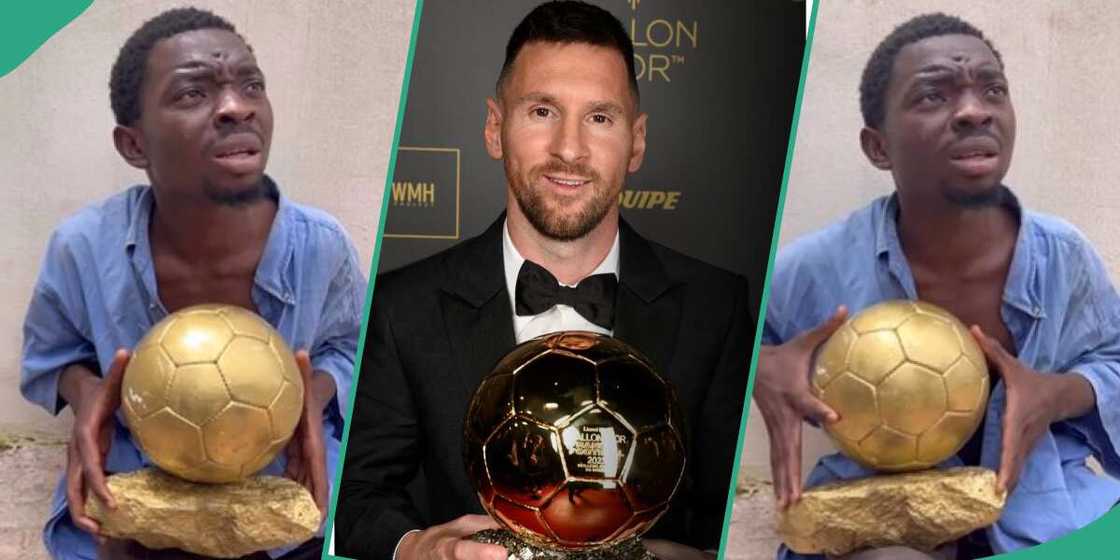Erekere steals Lionel Messi's 8th Ballon d'Or Erekere steals Lionel Messi's 8th Ballon d'Or