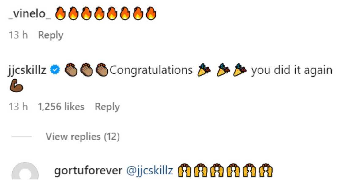 JJC Skillz congratulates Funke Akindele on A Tribe Called Judah