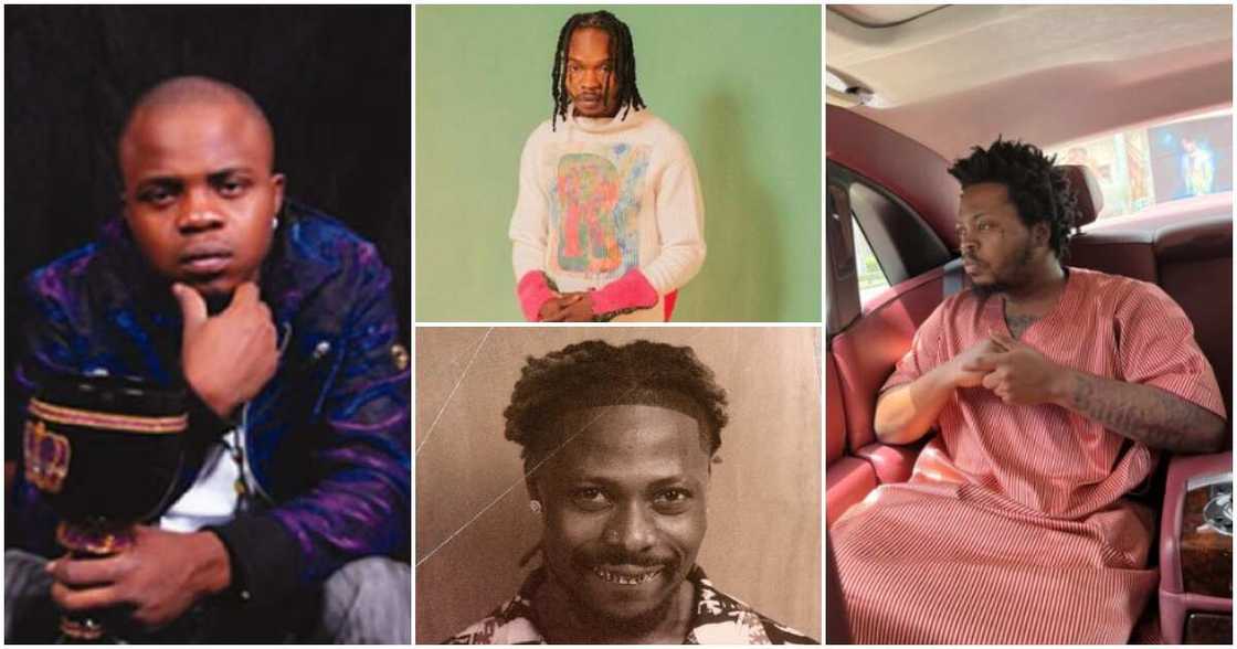 Photos of DaGrin, Naira Marley, Olamide and Asake