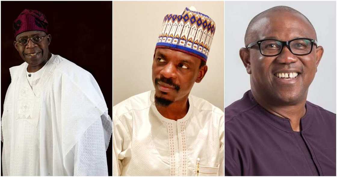 Bola Tinubu, Peter Obi, Bashir Ahmad, APC, LP, Victor Osimhen