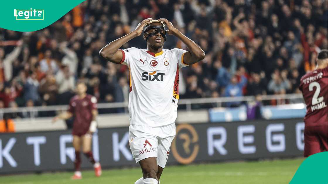 Victor Osimhen, Galatasaray, Hatayspor, Mersin Stadium, Mersin, Turkiye, Super Lig.