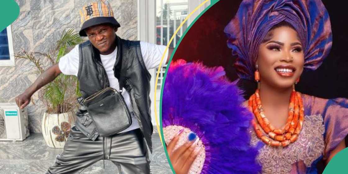 Singer Portable and his wife Bewaji Singer Portable and his wife Bewaji