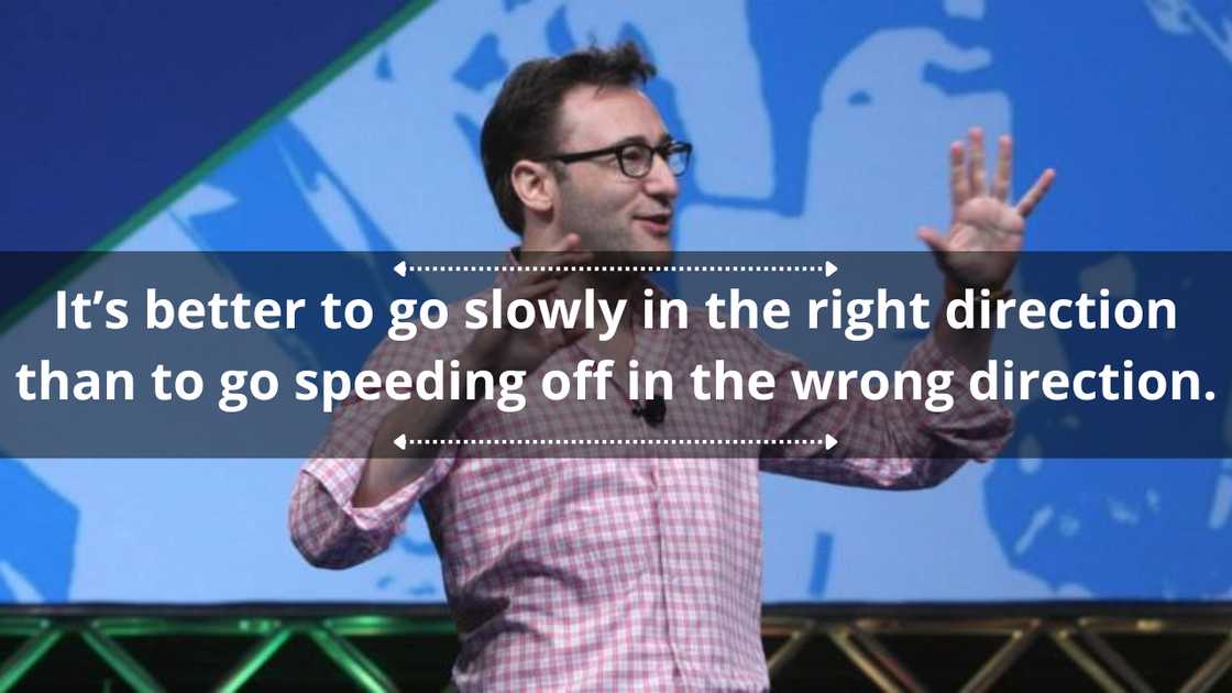 Simon Sinek quotes on growth