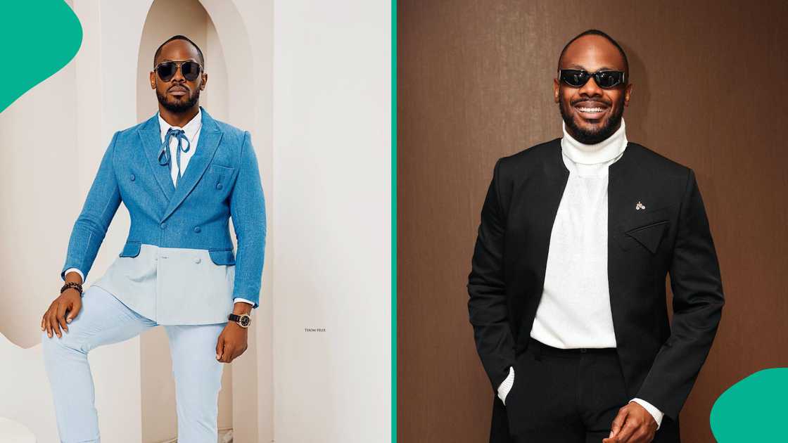 Daniel Etim-Effiong rocks classy outfits