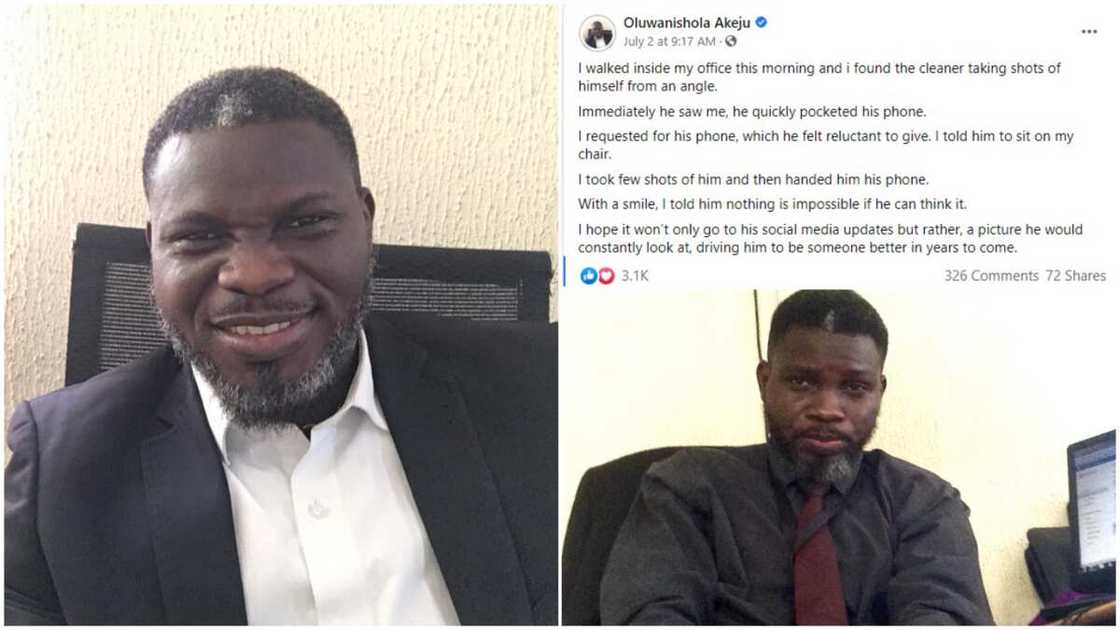 Many people said he inspired the worker Many people said he inspired the worker