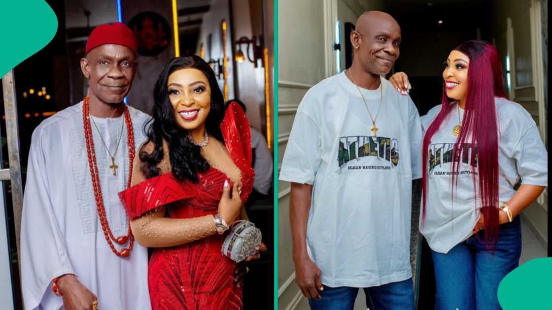 Nigerian lady shares wedding photos on TikTok, responds to claims she married an old man, tells netizens she’s not a child, and celebrates her marriage to her husband.