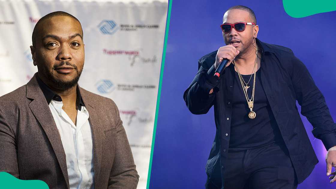 Record producer Timbaland appearing at different events Record producer Timbaland appearing at different events