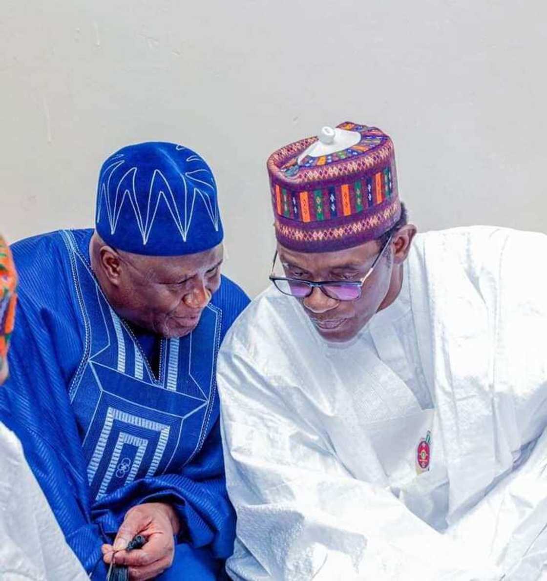Yobe state governor, deputy governor of Yobe state, Hon. Idi Barde Gubana, Governor Mai Mala Buni Yobe state governor, deputy governor of Yobe state, Hon. Idi Barde Gubana, Governor Mai Mala Buni