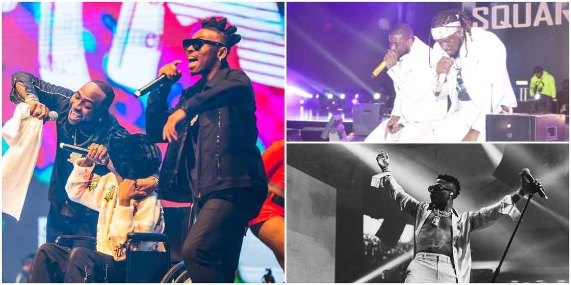 Unforgettable moments from Davido, Wizkid, other music stars concerts Unforgettable moments from Davido, Wizkid, other music stars concerts