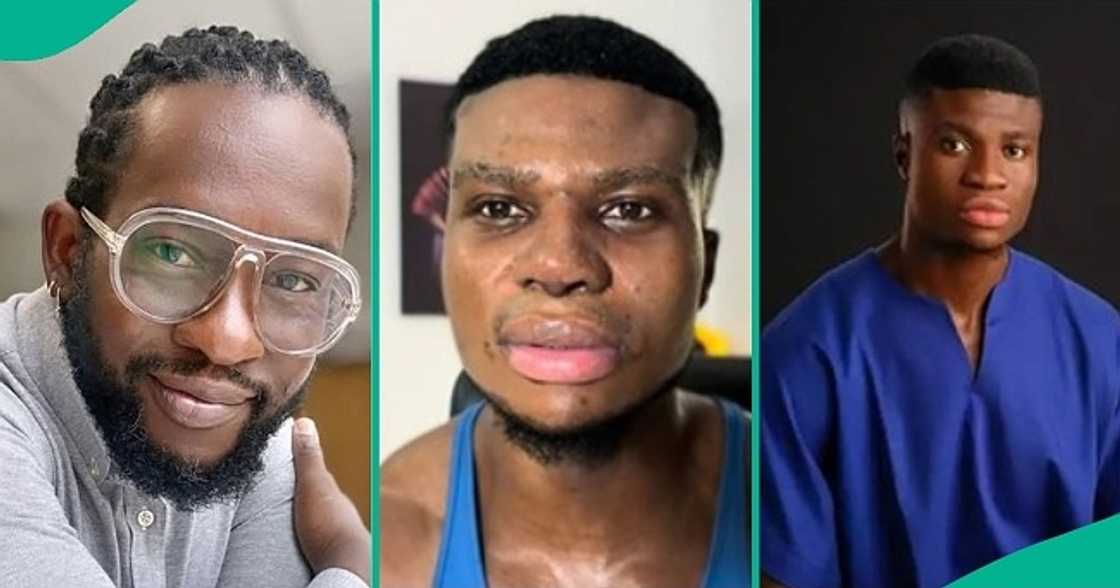 Nigerian man reacts to Zicsaloma's facial transformation