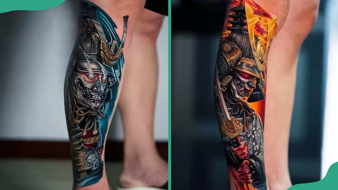 Japanese samurai tattoos