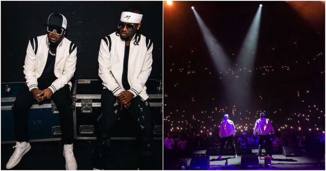 Peter brags about Psquare Peter brags about Psquare