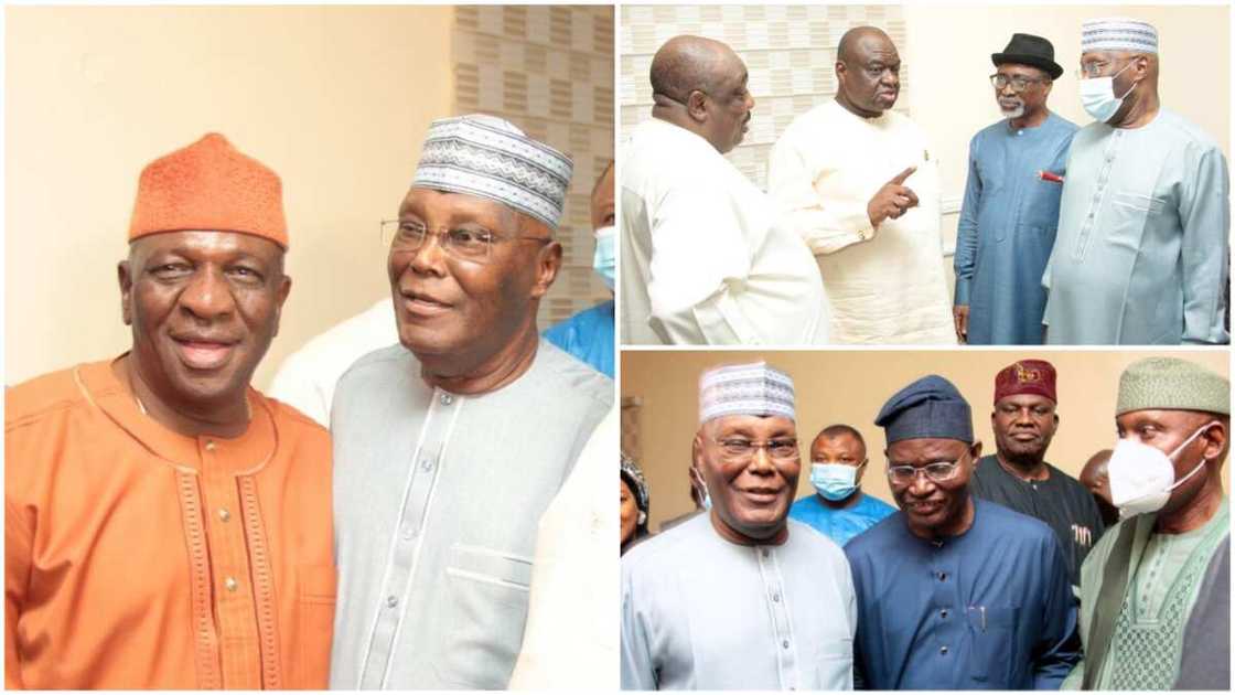 2023 Presidency: Atiku Meets PDP Senators