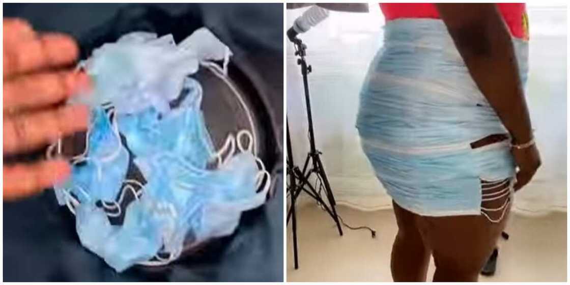 Photos of the mask skirt. Photos of the mask skirt.