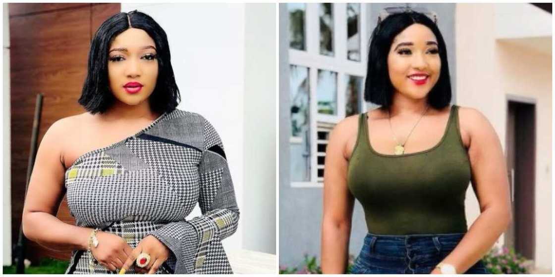 Desist from having a champagne taste on a beer budget, actress Christabel Egbenya Desist from having a champagne taste on a beer budget, actress Christabel Egbenya