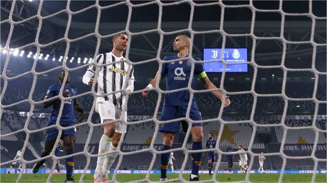 Unseen footage shows what Cristiano Ronaldo said to Pepe before Champions League exit Unseen footage shows what Cristiano Ronaldo said to Pepe before Champions League exit