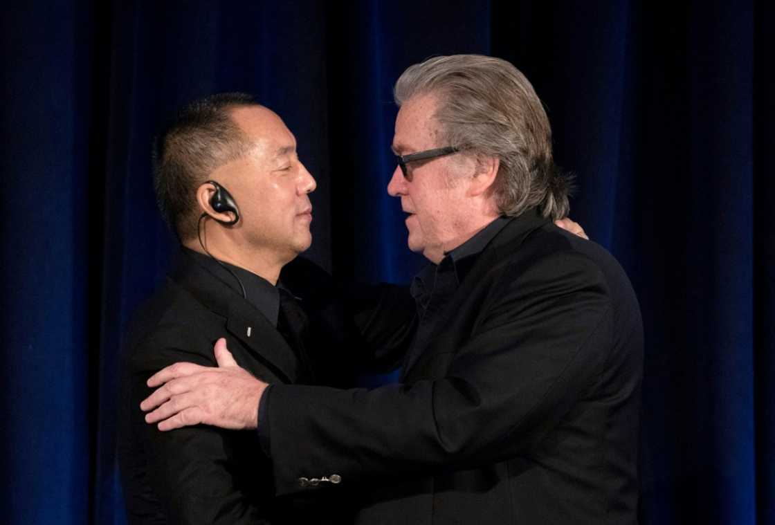 Guo presented himself as a fierce critic of the Chinese Communist Party and a fervent defender of democracy, while maintaining links with US right-wing figure Steve Bannon