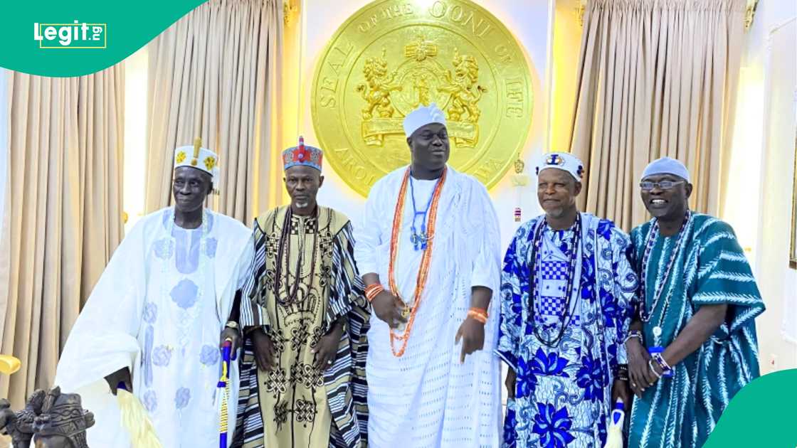 Ooni of Ife Adeyeye Enitan Ogunwusi is honoured as Emperor of Yoruba Kings by AOYAD in recognition of his cultural and spiritual leadership Ooni of Ife Adeyeye Enitan Ogunwusi is honoured as Emperor of Yoruba Kings by AOYAD in recognition of his cultural and spiritual leadership