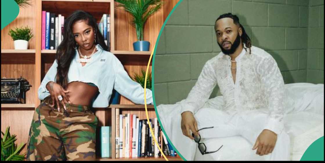 Tiwa Savage dances at Flavour's show Tiwa Savage dances at Flavour's show