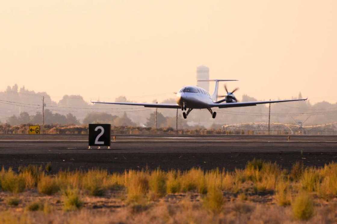 Eviation's 'Alice' landed successfully at the conclusion of its first flight on September 27, 2022 in Moses Lake, Washington Eviation's 'Alice' landed successfully at the conclusion of its first flight on September 27, 2022 in Moses Lake, Washington